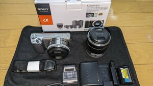 NEX-5N ダブルレンズキット NEX-5ND（S） （シルバー）