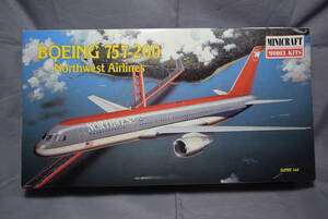 ■稀少1/144　ミニクラフト ボーイングB757-200 ノースウエスト航空(旧塗装)【検】Boeing Northwest AIRLINE