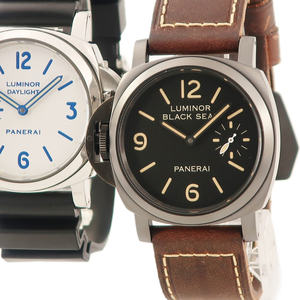 【3年保証】 パネライ ルミノール 復刻モデル 2本セット PAM00786 PAM00649/PAM00650 S番 限定 手巻き メンズ 腕時計