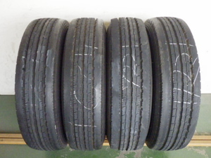 215/85R16 120/118L 12PR ヨコハマ LT 151R 中古 9分山 4本セット サマータイヤ 2018年製 L17278