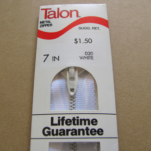 1970年代 Talon Zipper タロンジッパー デッドストック Made In Usa アメリカ製 ビンテージ レアジーンス シャツ パンツ 補修用 18