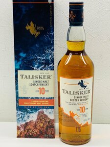 【未開栓】TALISKER SINGLE MALT SCOTCH WHISKY タリスカー 10年 シングルモルト スコッチ ウイスキー 700ml 45.8% 箱付