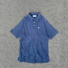 80s IZOD LACOSTE polo shirt navy XL golf