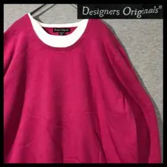 【Designers Originals】重ね着デザイン　カットソー　ニット