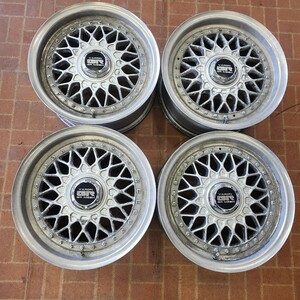 深リム　 当時物　VARON　GR　MESH　JAPAN製　15インチ　6.5J+25　4/5H-114.3　中古