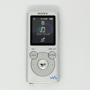 動作品★SONY ウォークマン NW-E052 シルバー 2GB ソニー デジタルMP3オーディオプレーヤー WALKMAN