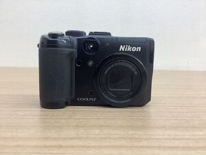 ◯営NI027-A5T60【埼玉発】Nikon ニコン COOLPIX P6000 コンパクトデジタルカメラ ブラック 通電簡易動作確認済み 充電器有 現状品