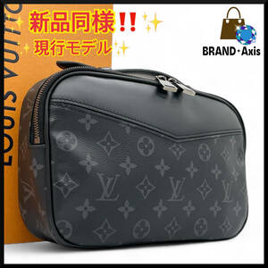 ★【新品同様!!】ルイヴィトン Louis Vuitton モノグラム・エクリプス バムバッグ ハンドバッグ メンズ セカンドバッグ M42906