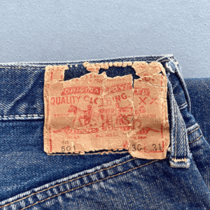 ダブルネーム 60sオリジナル LEVI’S 501 W28(W30) USA製 ボタン裏J刻印 ビンテージ 赤タブBigE 足長R 耳付き セルビッジ 1960年代 Wネーム