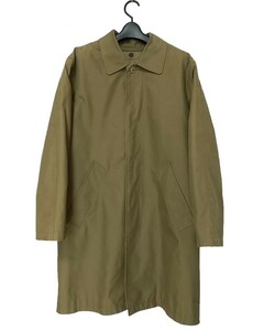 A.P.C.　アーペーセー　ステンカラーコート　バルマカンコート　XS　カーキ　キルティングライナー付き