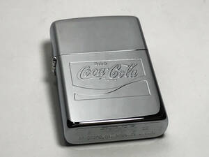 (088) ★ 未使用 ZIPPO ジッポ ★ 1992年製 ★ コカコーラ ★ Coca-Cola エッチング柄 ★ 