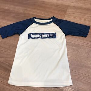 Locals only Hawaii ラッシュガード 半袖　サイズ110 美品　数回着用のみ