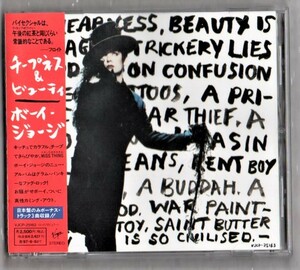 Ω ボーイジョージ 国内盤 ボーナストラック3曲収録 1994年 CD/チープネス&ビューティ/カルチャークラブ/Boy George CHEAPNESS AND BEAUTY