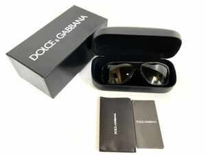 ◆DOLCE & GABBANA ドルチェ&ガッバーナ◆サングラス made in ITALY DG4071 501/87 62□14 135 3N ケース／取説／元箱付き