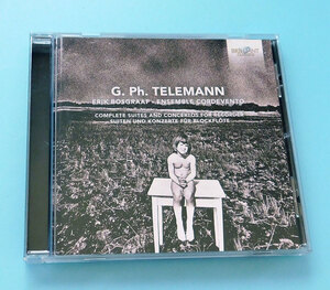 ★CD テレマン：リコーダー組曲＆協奏曲全集（ボスグラーフ／コルデヴェント)★TELEMANN, Bosgraaf