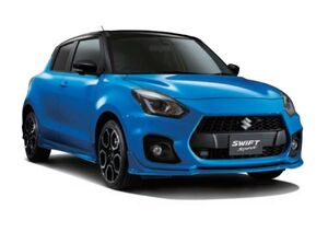 スズキ純正 スイフトスポーツ(SUZUKI SWIFT SPORT)【サイドアンダーガーニッシュ】【ZWG スピーディーブルーメタリック】適合:【ZC33S】