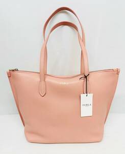 CZT2460a 展示品 FURLA フルラ トートバッグ ローズ BAFW14L ピンク バッグ ルーチェ A4サイズ 大容量