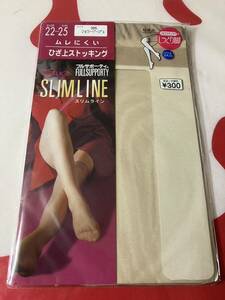 atsugi フルサポーティ スリムライン ひざ上ストッキング シェリーベージュ アツギ stocking 22-25cm ムレにくい