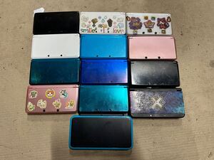 (M) Nintendo 任天堂 3DS ニンテンドー3DS 2DS まとめて13台 現状中古品