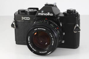 ★驚愕の超極上美品★ Minolta XD MD ROKKOR 50mm F1.4 ★完動品、露出計良好★ ミノルタ #256