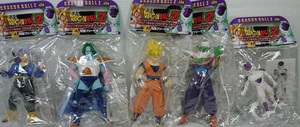 ドラゴンボールZ コレクタブルソフビフィギュア その3 死闘フリーザ編 孫悟空 ピッコロ トランクス フリーザ ザーボン 全5種セット