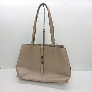 ◇ Θ NATURAL BEAUTY BASIC ナチュラルビューティーベーシック トートバッグ ベージュ レディース E