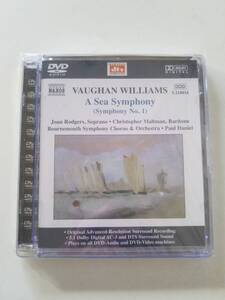 【中古DVD-AUDIO（DVDオーディオ）海の交響曲(交響曲第１番) ダニエル／ボーンマス交響楽団 Vaughan-williams/ボーンウィリアムズ】