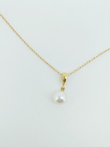 ミキモト　　MIKIMOTO　パール　k18 ネックレス