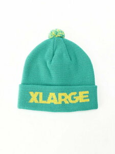 新品 XLARGE エクストララージ ポンポン ニットキャップ STANDARD LOGO POMPOM BEANIE ビーニー ボンボンロゴ