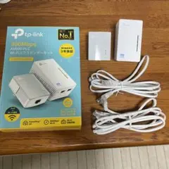 TP-link AV600PLC ＋メッシュ中継器 TP-link AC750