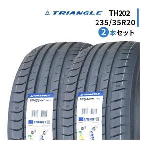 2本セット 235/35R20 2024年製造 新品サマータイヤ TRIANGLE EffeX Sport TH202 トライアングル 235/35/20