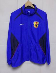 美品 JFA Japan national team　裏メッシュ　青ジャンパー M　ジェイリーグ エンタープライズ　（管X7)