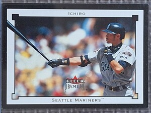 2002 Fleer Premium #71 ICHIRO SUZUKI Seattle Mariners Orix Blue Wave