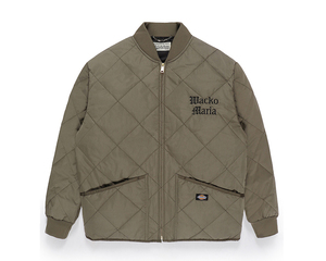 新品 WACKO MARIA × DICKIES 23AW QUILTED JACKET コラボ キルティング ジャケット DICKIES-WM-BL08 ワコマリア L カーキ