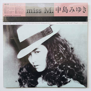 貴重 未開封ストック品 LPレコード〔 中島みゆき miss M. ミス・エム 〕Miyuki Nakajima