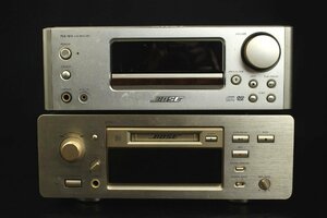 【董芸】BOSE ボーズ MDレコーダー MDW-1 CD DVDレシーバー PLS-1610 ジャンク品 リモコン付 [057191]