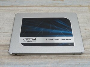 1TB■Crucial CT1000MX500SSD1 SSD クルーシャル 2.5インチ SATA3 PC用品 元箱 スペーサー付き USED 96140①■SA！！