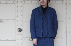 30％OFF( M - XS ) セットアップ PORTER CLASSIC LINEN DOUBLE JACKET PANTS ポータークラシック リネン ダブル ジャケット パンツ SASHIKO