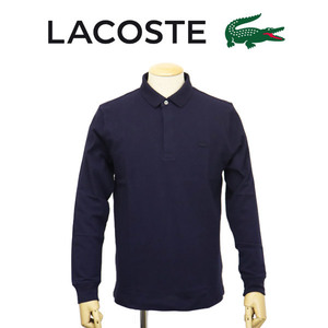 LACOSTE (ラコステ) PH2481M Paris Stretch Polo パリスストレッチポロ 長袖 LC287 166ネイビー7-XXL