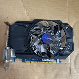 (X-673)GIGABYTE GEFORCE GTX750 1GB GDDR5/GV-N750OC-1GI 動作確認済み PCパーツ グラフィックカード PCIExpress