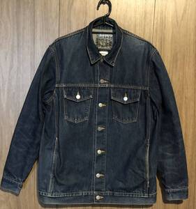 《マックダディー》デニム ジャケット mackdaddy DENIM 古着 ヴィンテージ ビンテージ スワッガー USED Gジャン スト系 デザイナー MDY 90s