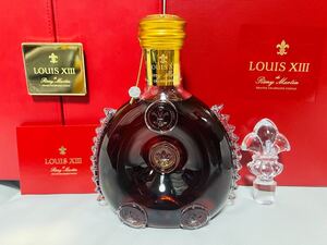 REMY MARTIN レミーマルタンルイ13世 バカラ クリスタルボトル　替え栓・冊子・観音開き化粧箱・外箱付き！正規品　未開封　ブランデー