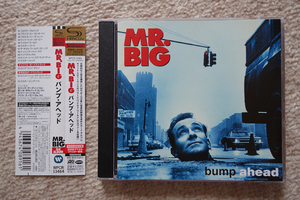 Mr.Big / Bump Ahead 国内盤 帯付き 初回生産限定盤 高音質 SHM-CD 2009年 デジタル リマスター