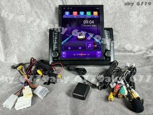 9.7インチ 縦型 50系 後期 エスティマ 専用 パネル CarPlay アンドロイド ナビ ディスプレイオーディオ 画質 新品 バックカメラ付 2GB/32GB