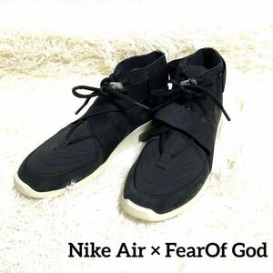 希少Nike Air FearOf God Raidハイカットスニーカー30cm ブラック クリアソール　AIR AT8087 002 メンズ