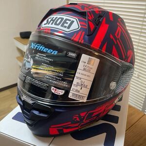 SHOEI X-Fifteen MARQUEZ DAZZLE 内装、シールド新品