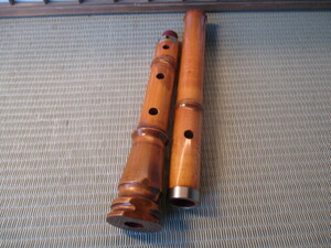 《和》　尺八 無銘 全長52.7㎝　伝統工芸　竹製　 ダメージはありません。
