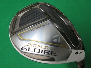 【中古】 テーラーメイド　2022　STEALTH GLOIRE　ステルスグローレ　レスキュー　#4 （21°） 【Ｓ】　スピーダーNX　for TM　HC無し