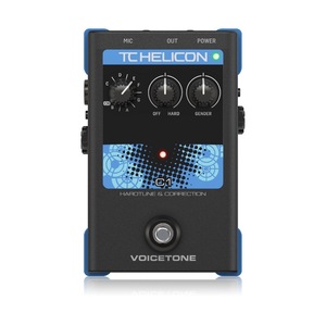 ボーカルエフェクター TCヘリコン TC-HELICON VoiceTone C1 ボーカル エフェクター ピッチ補正 ボイスチェンジャー