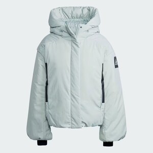 ◆新品 adidas アディダス 二層式断熱 極暖 マイシェルター ダウンジャケット レディス XL LL 定価41,800円 アウトドア COLD. RDY